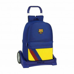 Школьный рюкзак с колесами Evolution FC Barcelona