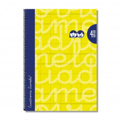 Notebook Lamela Yellow A4 5 Units