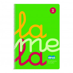 Notebook Lamela Green A4 5 Units