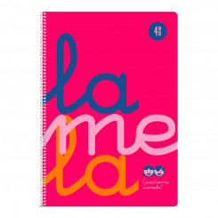 Notebook Lamela Pink A4 5 Units