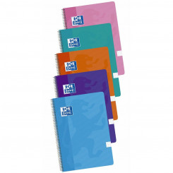 Notebook Oxford Multicolour A4 5 Units