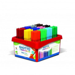 felt-tip pens GIOTTO TURBO COLOR SCHOOLPACK 144 Units