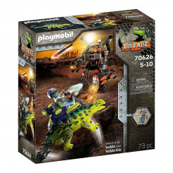 Mängukomplekt Dino Rise Saichania Playmobil (73 tk)
