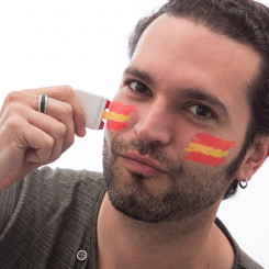 Краска для лица «Испанский флаг»