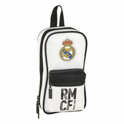 Backpack Pencil Case Real Madrid C.F. White Black