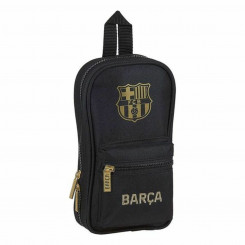 Backpack Pencil Case F.C. Barcelona 20/21 Black (33 Pieces)