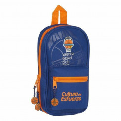 Seljakoti pliiatsiümbris Valencia Basket Blue Orange (33 tükki)