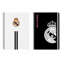 Книга колец Real Madrid CF M066 Черный Белый А4