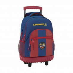 Школьный рюкзак на колесах Compact Levante UD 611820818 Синий Темно-красный (32 x 45 x 21 см)