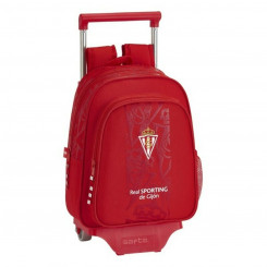 Школьный рюкзак на колесах 705 Real Sporting de Gijón Красный