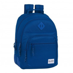 Школьная сумка BlackFit8 Oxford Темно-синяя (32 x 42 x 15 см)