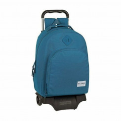 Школьный рюкзак на колесах 905 BlackFit8 Egeo Blue (32 x 42 x 15 см)