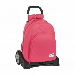 Школьный рюкзак на колесах Evolution BlackFit8 M860A Розовый (32 x 42 x 15 см)