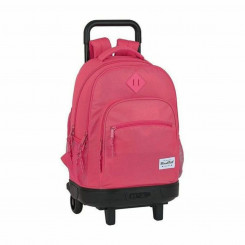 Школьный рюкзак на колесах Compact BlackFit8 M918 Розовый (33 x 45 x 22 см)