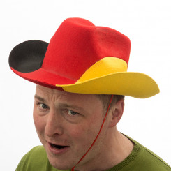 Ковбойская шляпа с немецким флагом