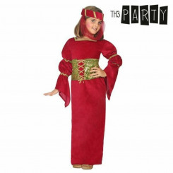 Kostüüm lastele Medieval Lady Red