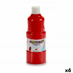 Tempera Red 400 ml (6 Units)