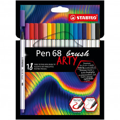 фломастеры Stabilo Pen 68 кисть ARTY