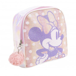 Minnie Mouse roosa vabaaja seljakott (18 x 21 x 10 cm)