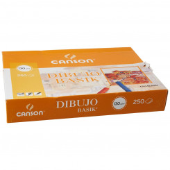 Drawing paper Canson Basik 130 g 250 Sheets (210 x 297 mm)
