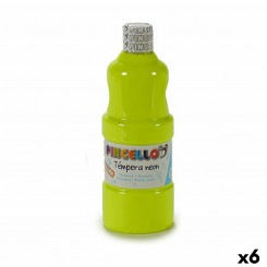 Tempera Neon Yellow 400 ml (6 Units)