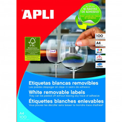 Adhesives/Labels Apli 97 x 42,4 mm 100 Sheets