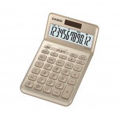 Калькулятор Casio JW-200SC-GD Золотой Пластик (18,3 х 10,9 х 1 см)