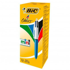 Ручка Bic Mini 4 цвета 12 шт. 1 шт.