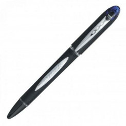 Liquid ink ballpoint pen Uni-Ball Rollerball Jestsream SX-210 Blue 12 Units