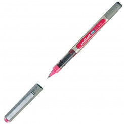 Liquid ink ballpoint pen Uni-Ball Rollerball Eye Fine UB-157 Pink 12 Units