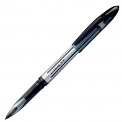 Liquid ink ballpoint pen Uni-Ball Air Micro UBA-188-M Black 12 Units