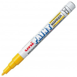 Permanent marker Uni-Ball Paint PX-21L Yellow 12 Units