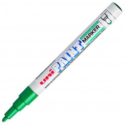 Перманентный маркер Uni-Ball Paint PX-21L Зеленый 12 шт.
