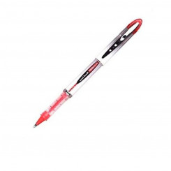 Liquid ink ballpoint pen Uni-Ball Vision Elite UB-205 Red 12 Units