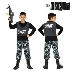 Costume for Children Swat Police Officer (2 pcs)