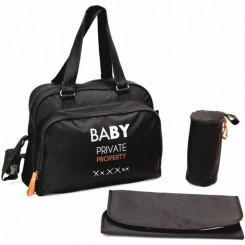 Diaper Changing Bag Baby on Board Simply Black