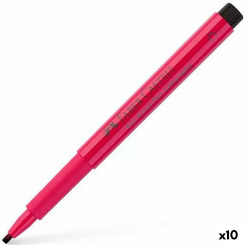 felt-tip pens Faber-Castell Pitt Artist Calligraphy Hot Pink 10Units