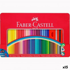 Värvimispliiatsid Faber-Castell Multicolour (15 ühikut)