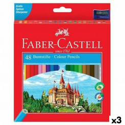 Colouring pencils Faber-Castell Multicolour (3 Units)