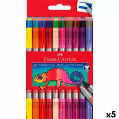Set of Felt Tip Pens Faber-Castell 5 Units