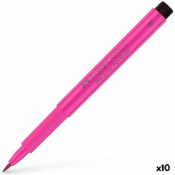 felt-tip pens Faber-Castell Pitt Artist 10Units Dark pink