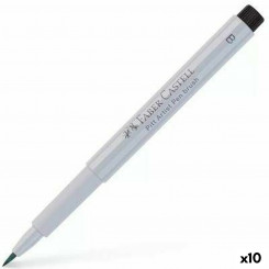 felt-tip pens Faber-Castell Pitt Artist I Light grey 10Units