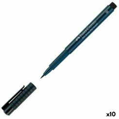felt-tip pens Faber-Castell Pitt Artist Navy Blue 10Units