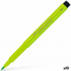felt-tip pens Faber-Castell Pitt Artist 10Units Light Green