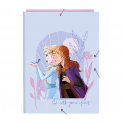 Organiser Folder Frozen Believe Lilac A4