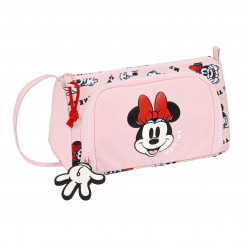 Школьный чехол Minnie Mouse Me time Розовый (20 х 11 х 8,5 см)