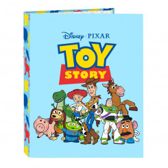 Rõngasköitja Toy Story Mänguvalmis Helesinine A4 (26,5 x 33 x 4 cm)