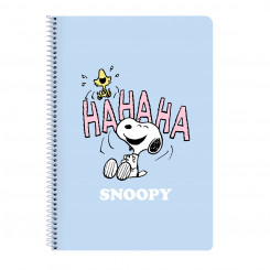 Блокнот Snoopy Imagine Blue А4 80 листов
