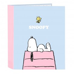 Rõngasköitja Snoopy Imagine Blue A4 (27 x 33 x 6 cm)