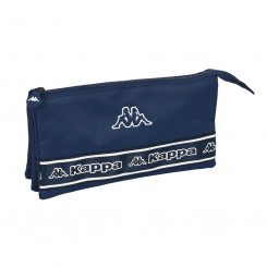 Тройная сумка Kappa Navy Navy Blue (22 x 12 x 3 см)